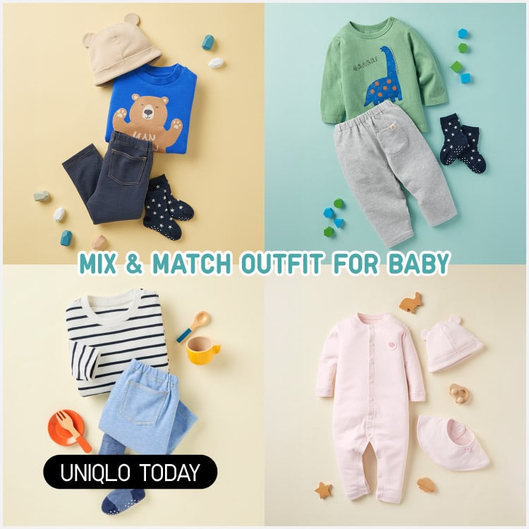 So Cute! Mix and Match Outfit for Little One