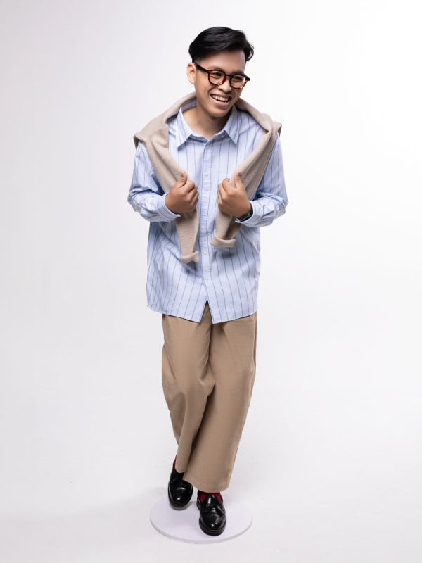 Kemeja Oxford Oversize