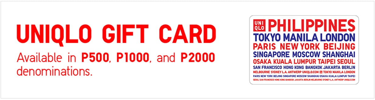 Gift Card Uniqlo Ph