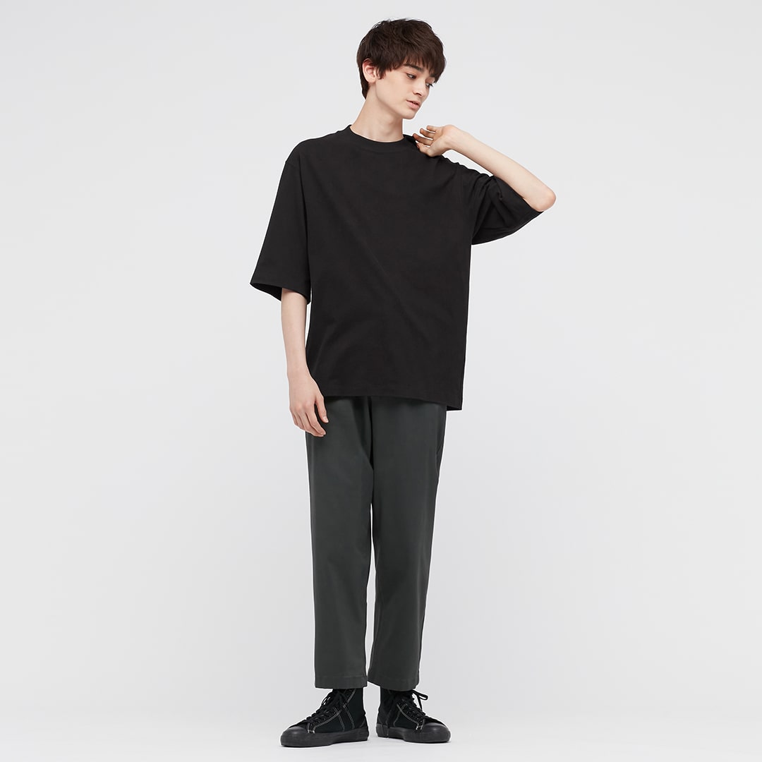 Relaxed Fit VNeck ShortSleeve TShirt Theory  UNIQLO US