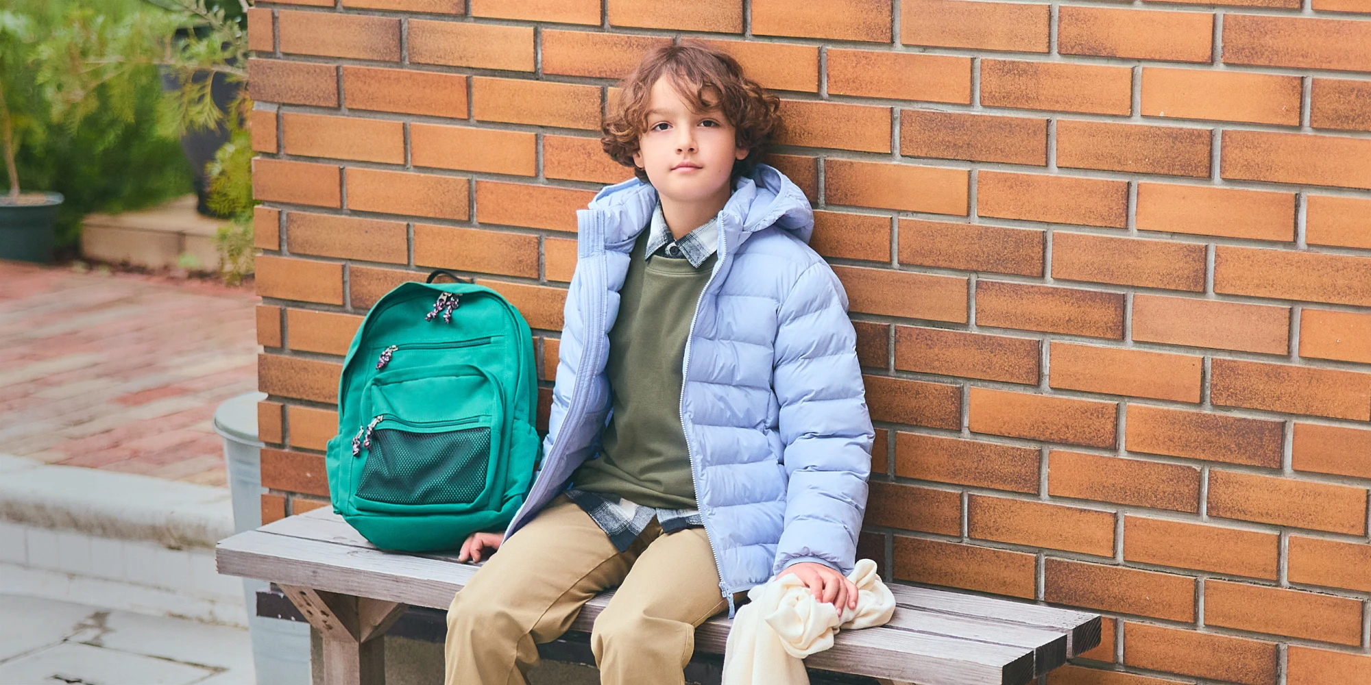 유니클로 키즈 퍼프테크 파카 경량파카 경량패딩 이너아우터    