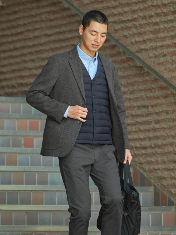 Jaket Brushed Jersey