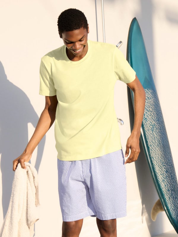 Dry Color Crew Neck T-Shirt | Short Sleeve