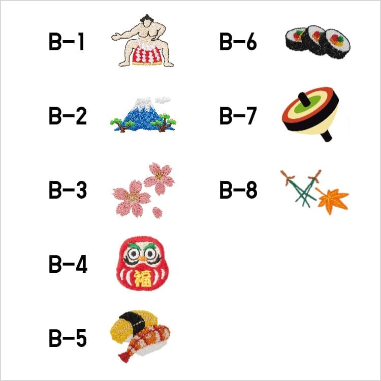 Embroidery from template designs