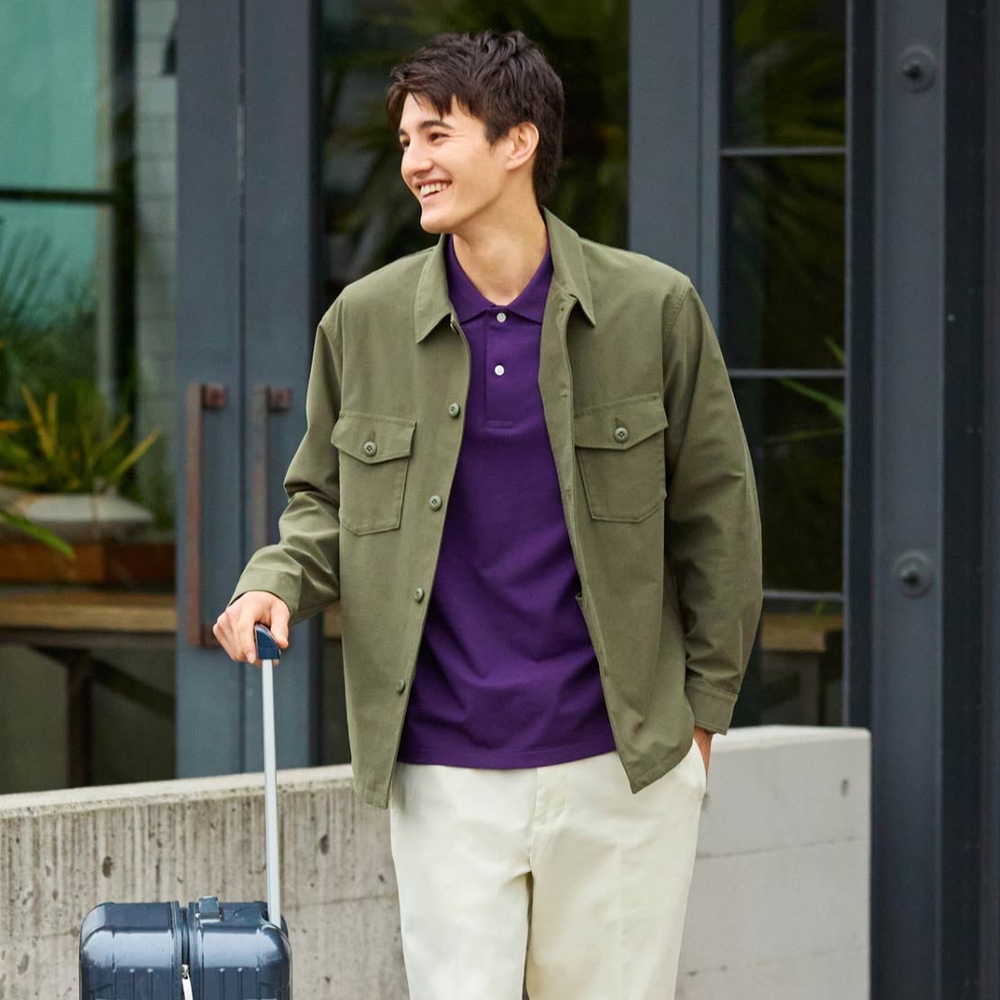 MEN オーバーシャツジャケット