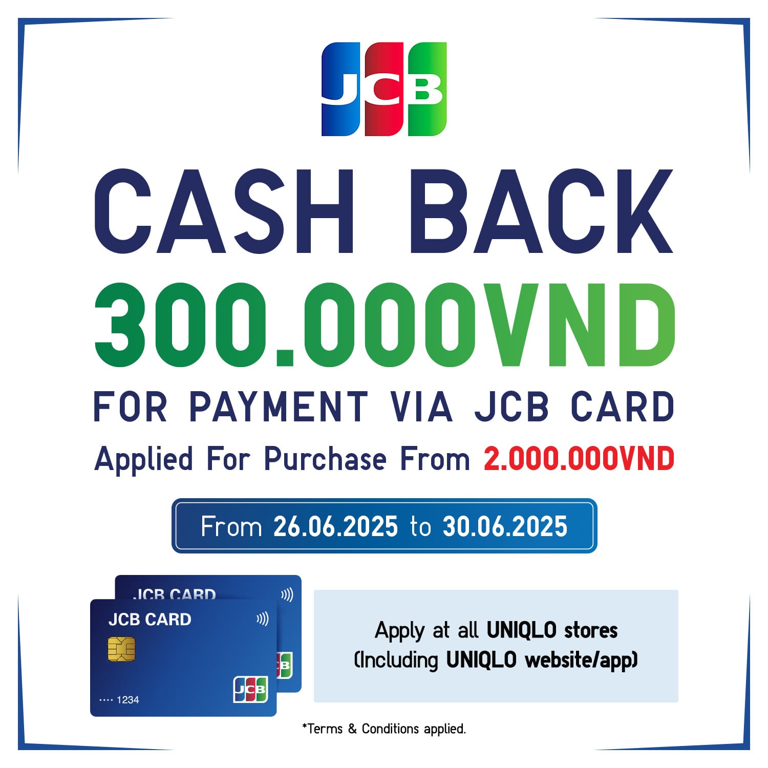 JCB Cashback