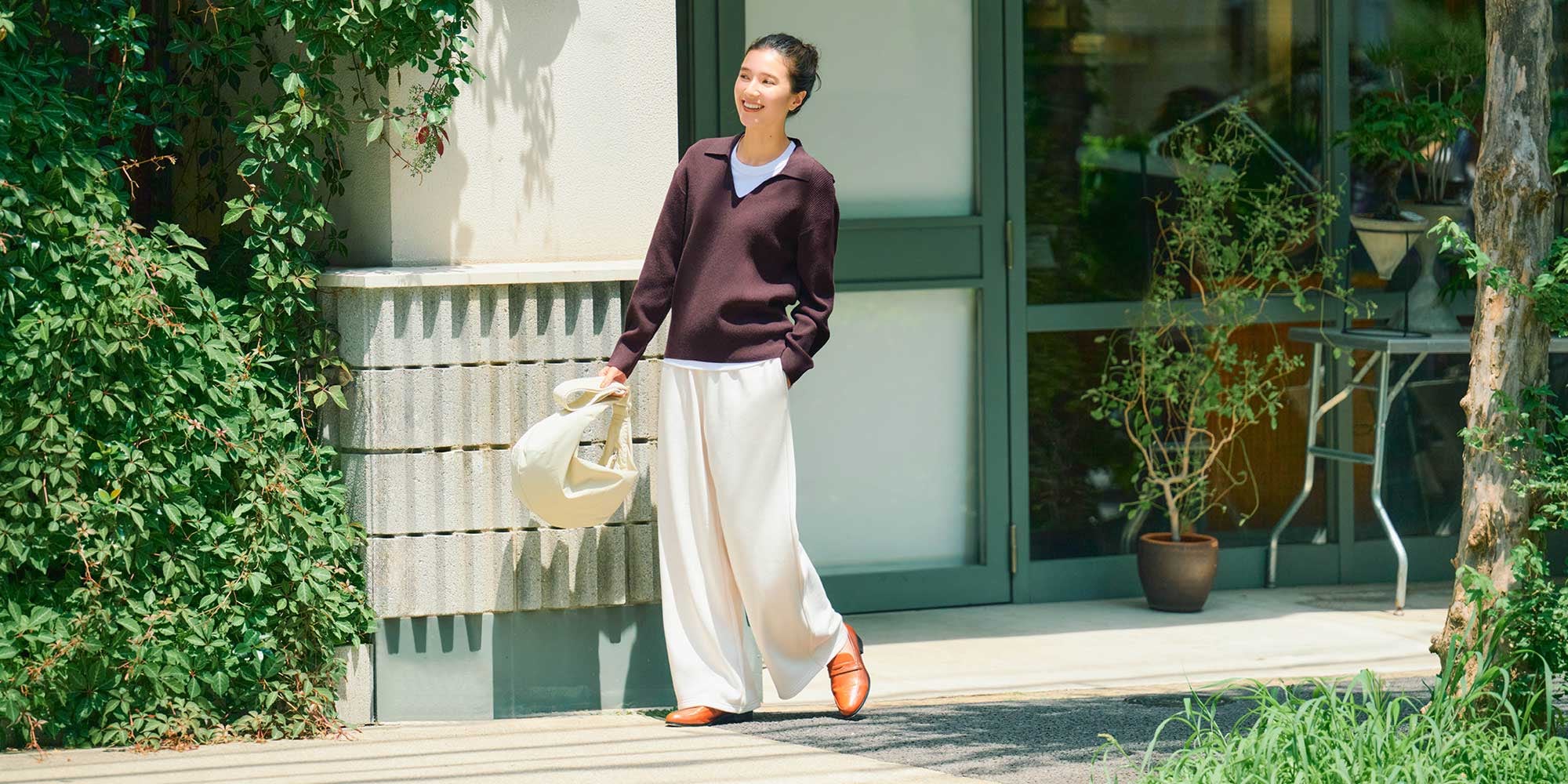 Bottoms Collection |
Sweat Wide Pants