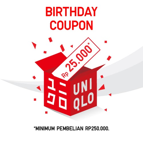 Birthday Coupon Rp25.000