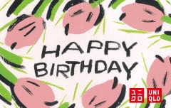 WRITTEN BY IZUMIDALEE HAPPY BIRTHDAY(チューリップ)