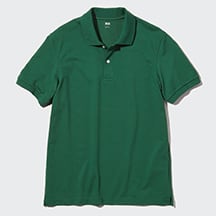 Dry pique S/S polo shirt
