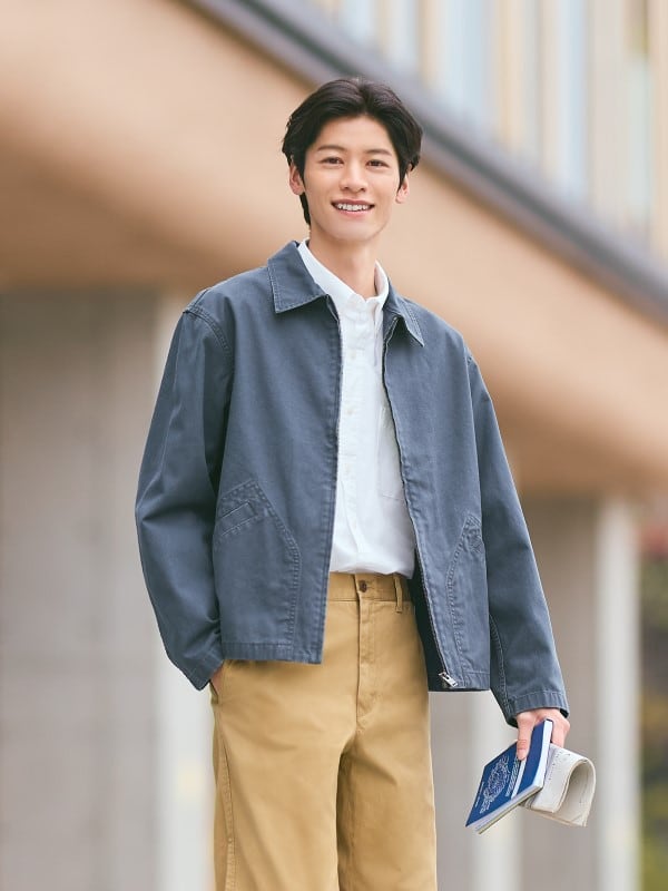 Jaket Blouson Ritsleting