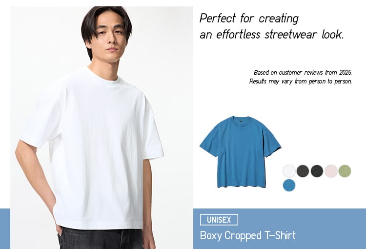 Boxy Cropped T-Shirt