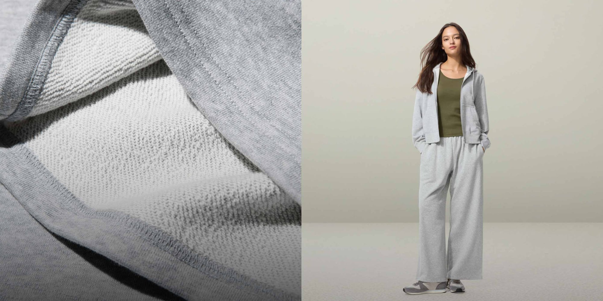 A relaxed fit with all the comfort of classic sweats.