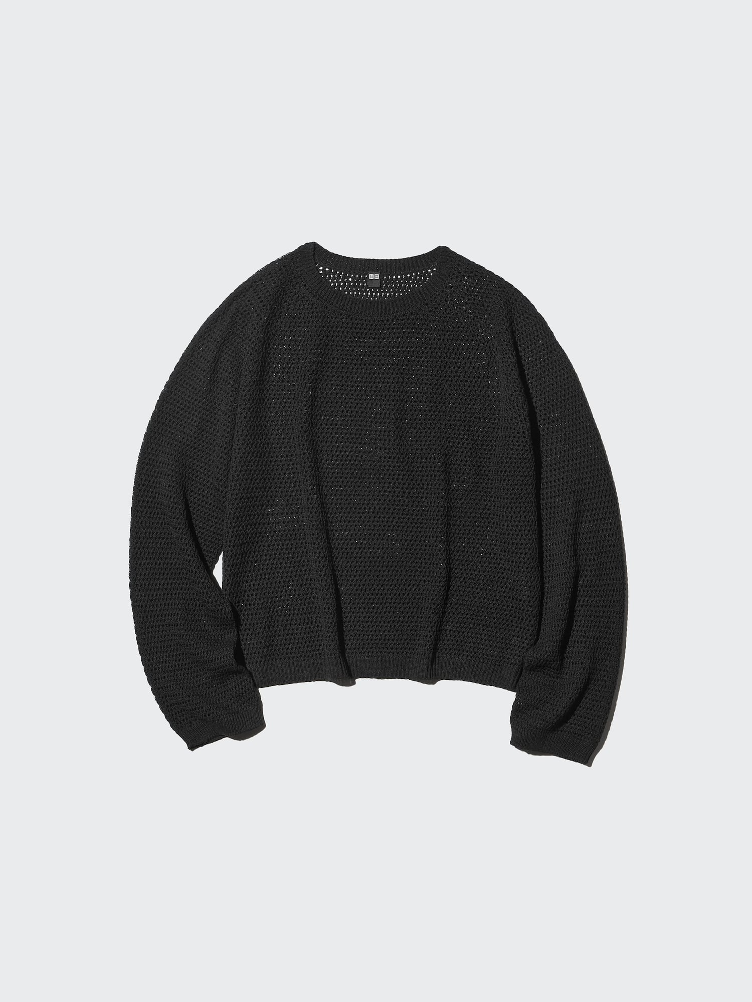 3D Knit Mesh Sweater