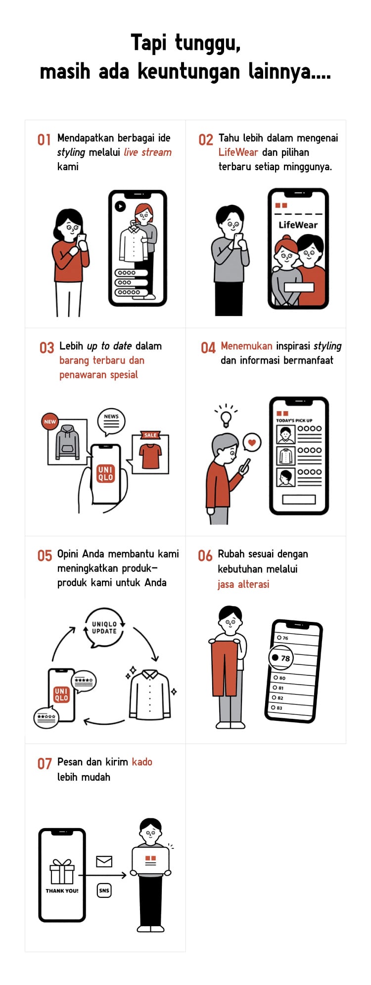 Keuntungan lainnya