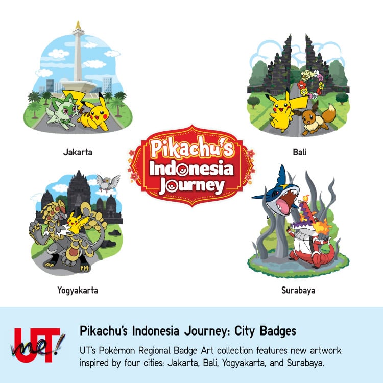 Pikachu Indonesia Journey City badge