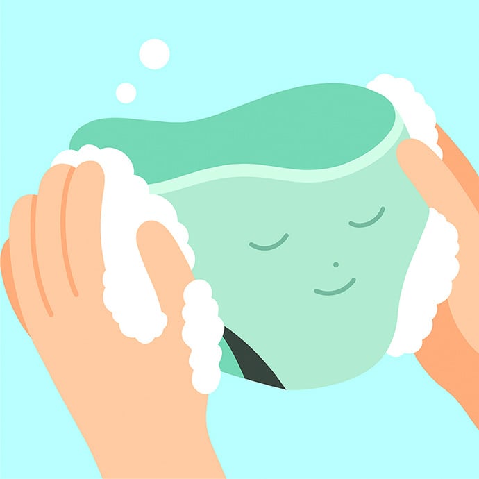 Helps girls learn to care for their own underwear.