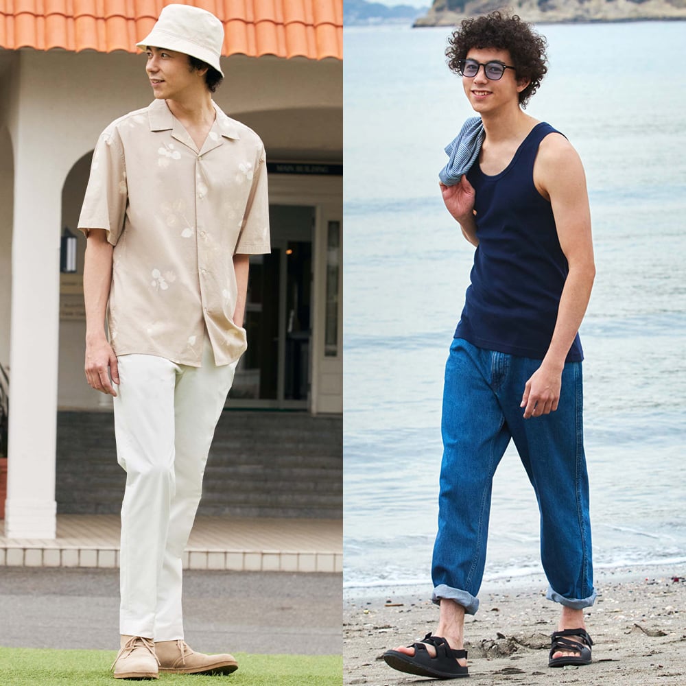 夏の開放的な気分を表現するリゾートスタイル