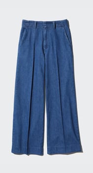 タックワイドパンツ