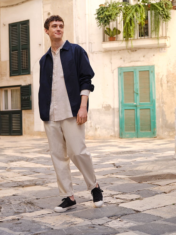 Mens Linen Clothes  Buy Linen Shirts Pants Trousers for Men Online at  SELECTED HOMME