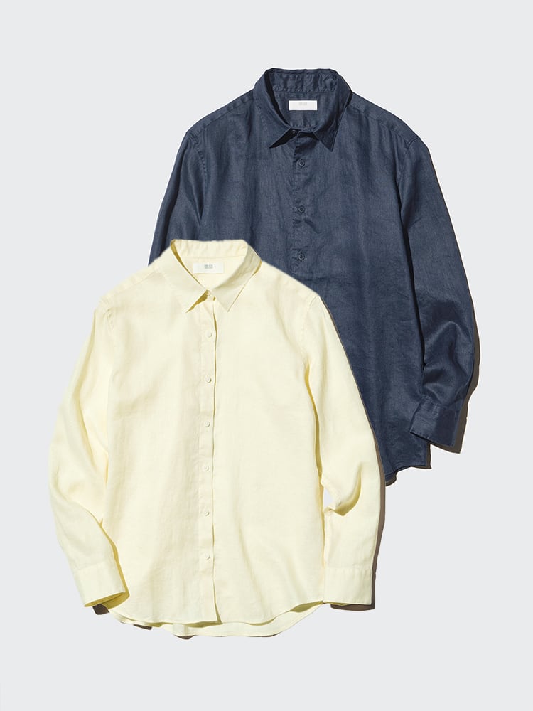 European Premium Linen Long Sleeve Shirt