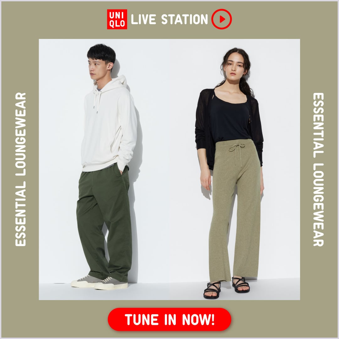 Essential Loungewear by UNIQLO Tunjungan Plaza UNIQLO LIVE STATION