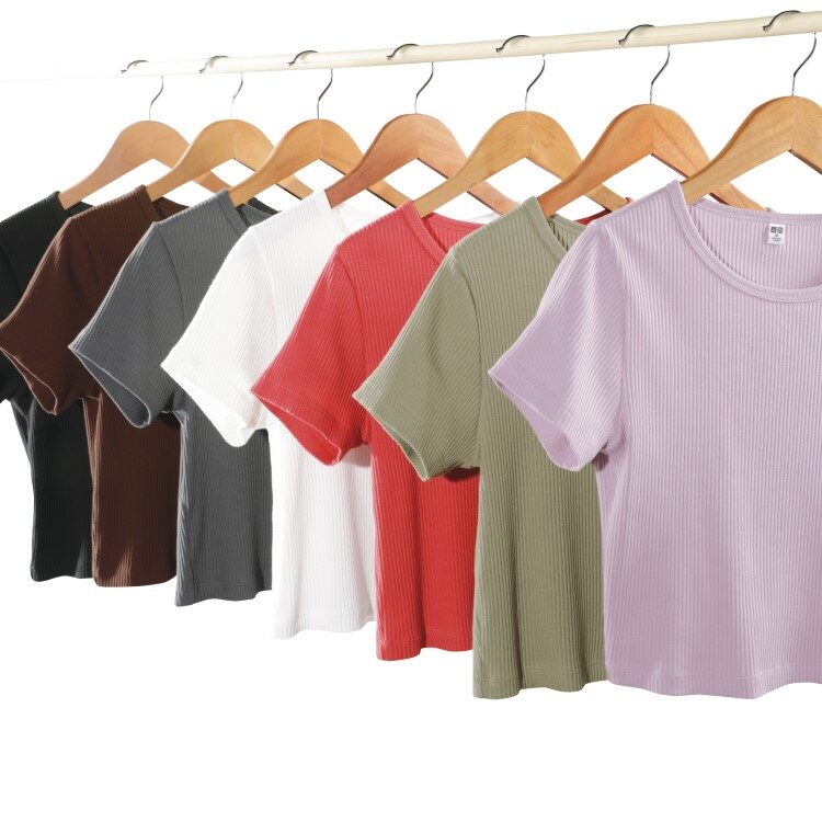 UNIQLO Indonesia, CROP TOPS, WOMEN