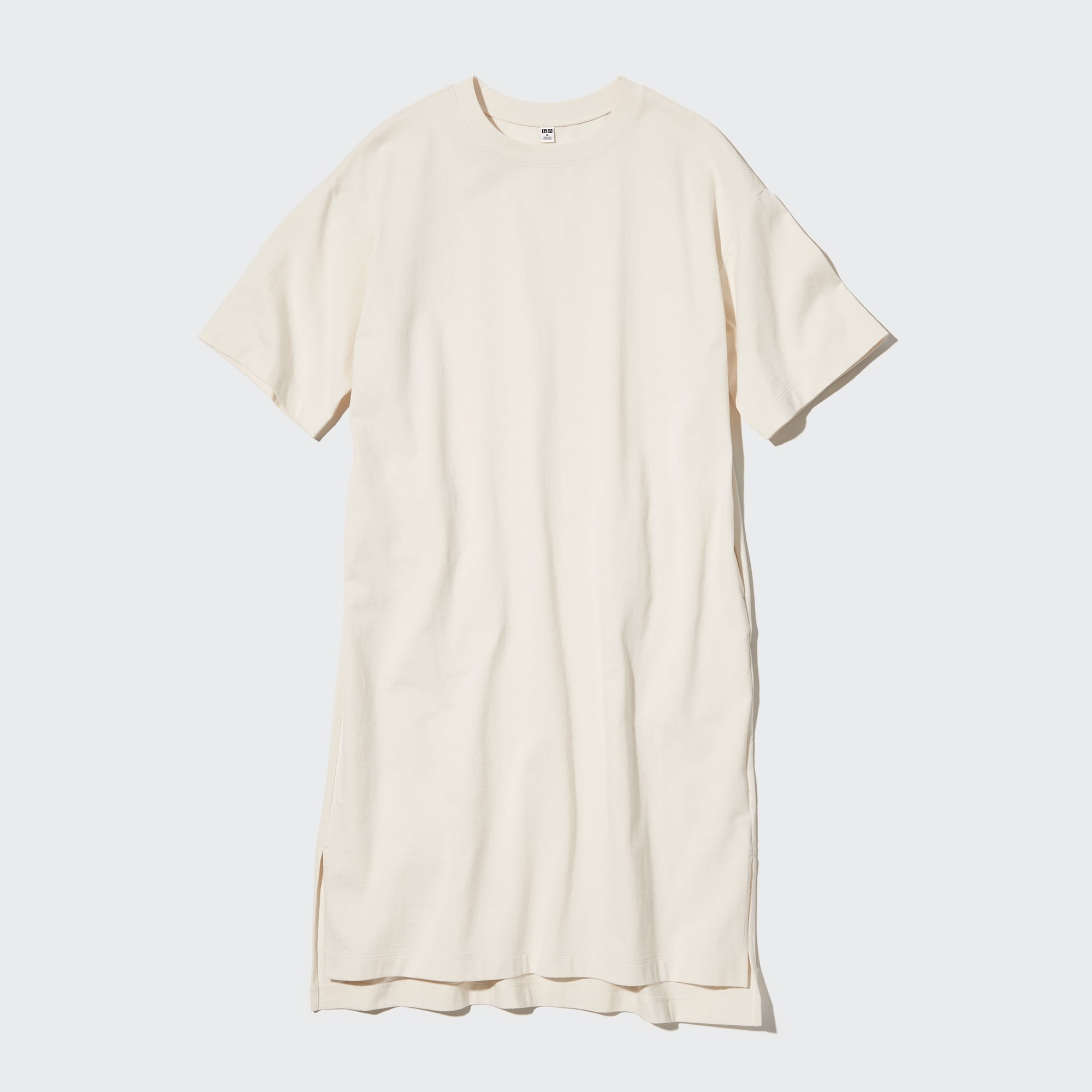 Crew Neck Short Sleeve T-Shirt Dress