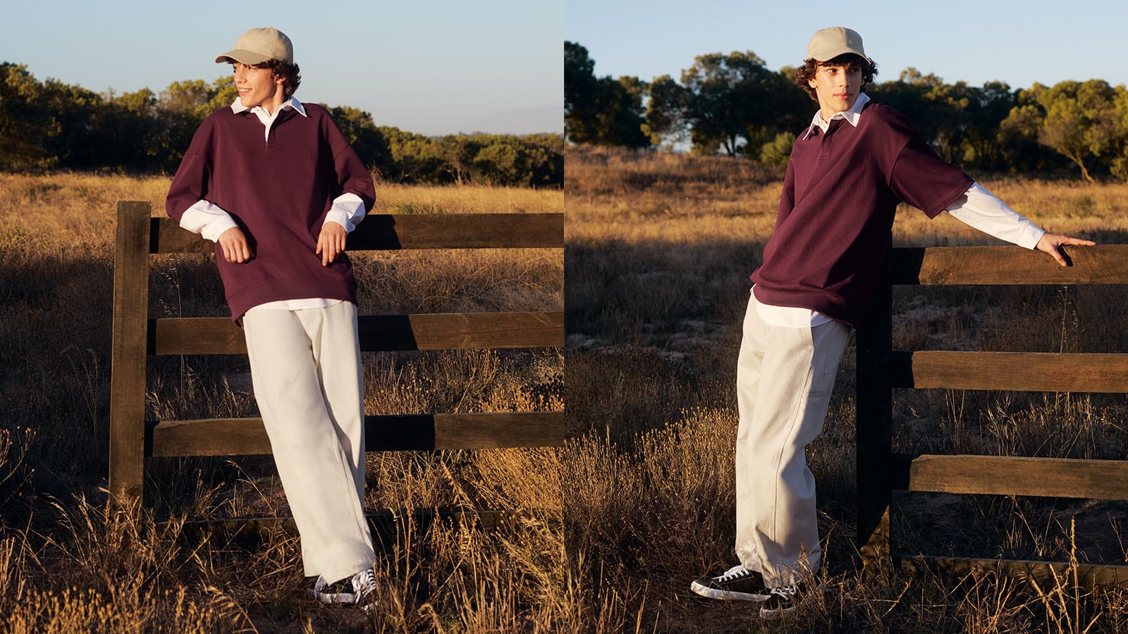 Barrel Leg Work Pants