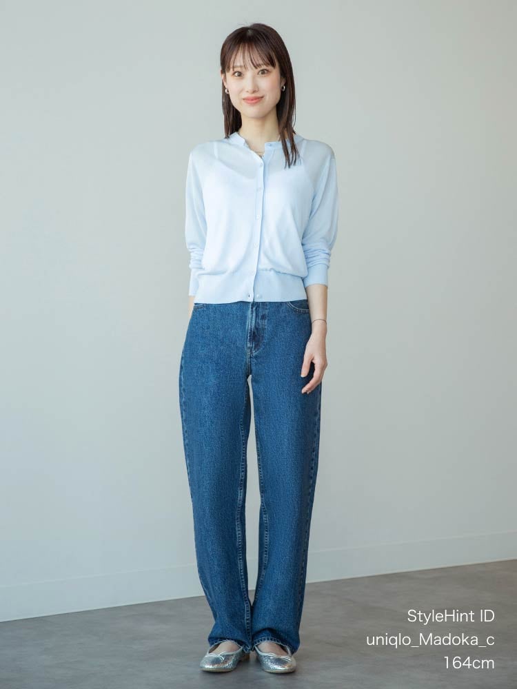 バギージーンズ ウェーブ モデル画像