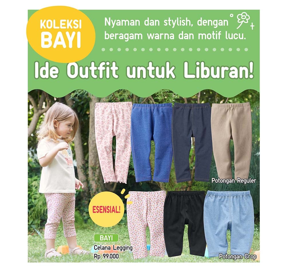 Toddler Legging nyaman dan stylish