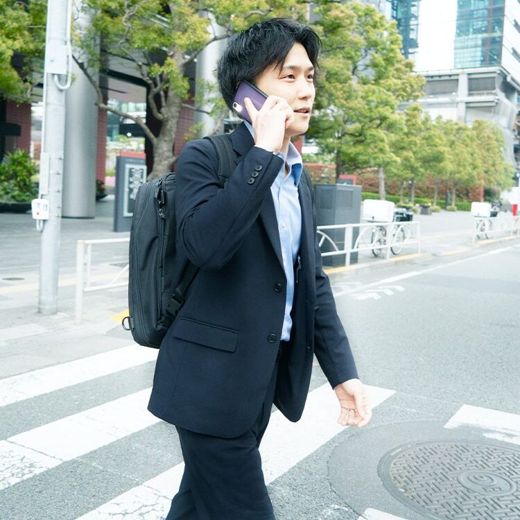 永野 諒さん 作業風景