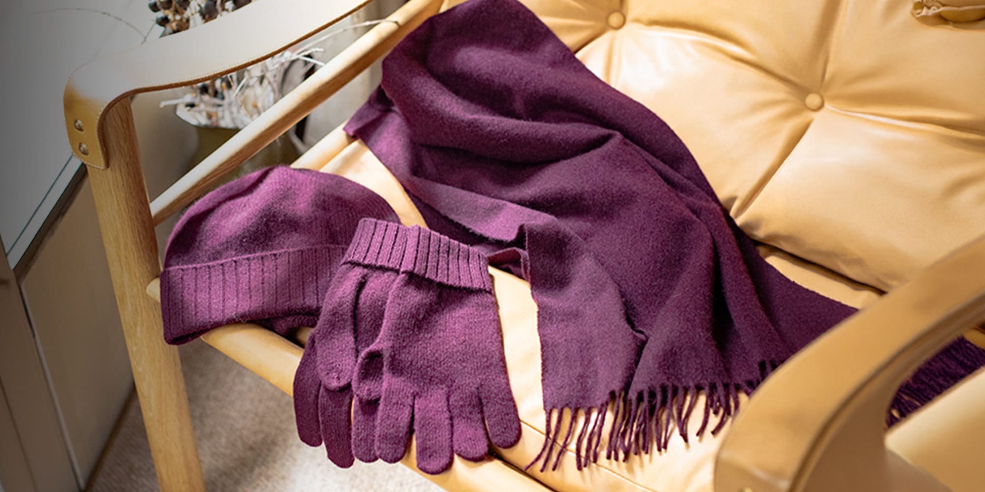 Cozy essentials for the cold weather.