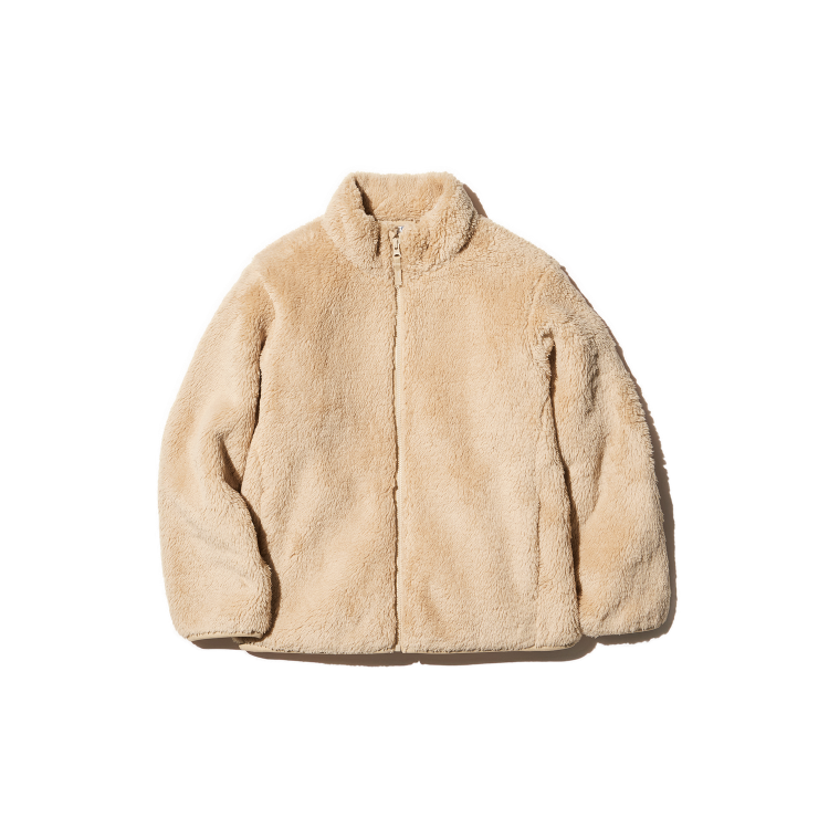 Fluffy Yarn Fleece Full-Zip Jacket