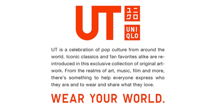 #WITH UT. A celebration of pop culture from around the world. Iconic classics and fan favorites alike are reintroduced in this exclusive collection of original artwork.