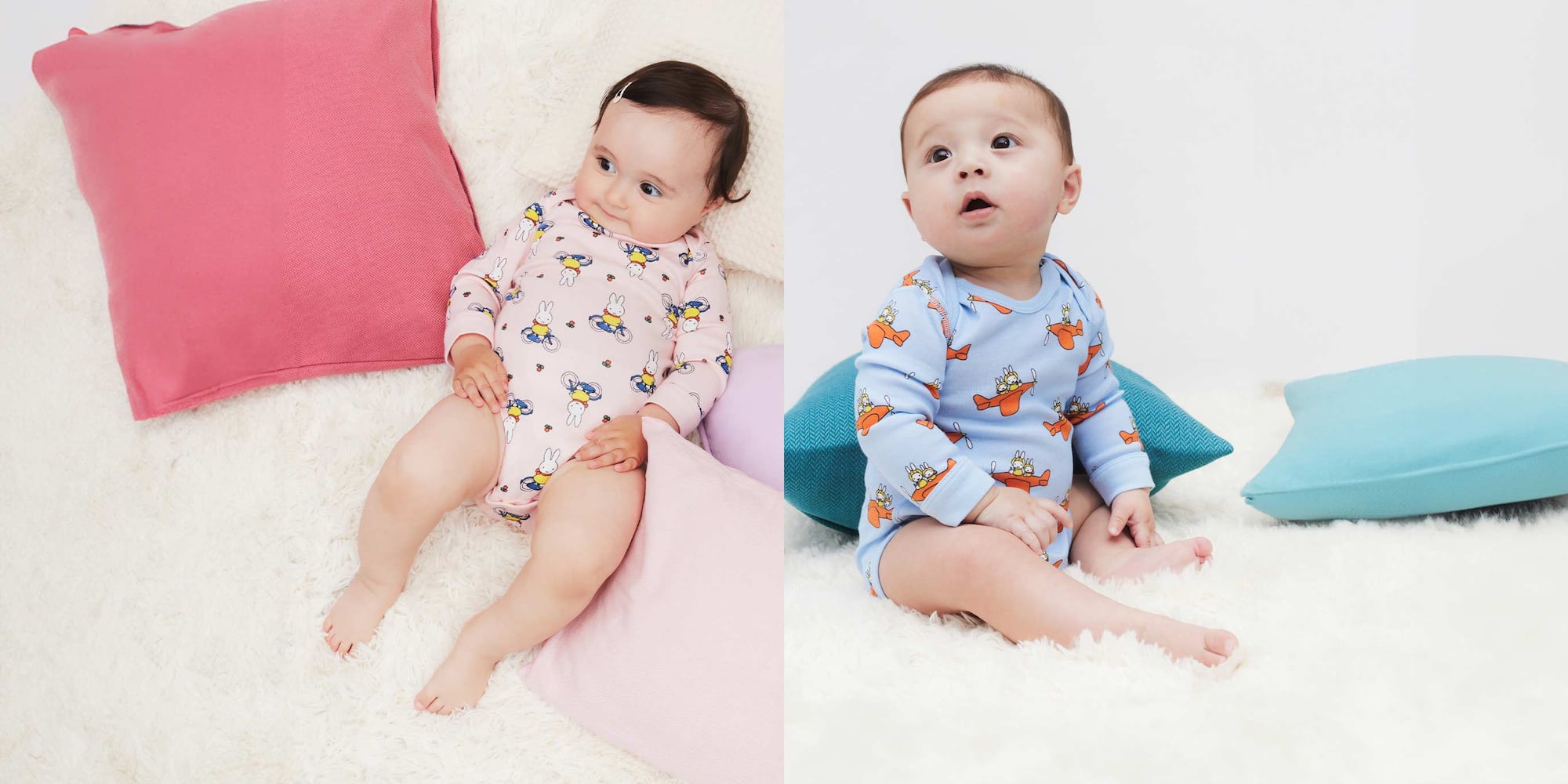 model wearing The Picture Book Collection UT Bodysuit