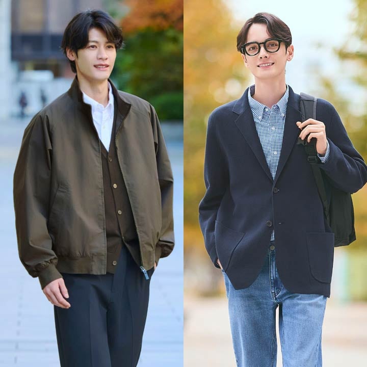 はおるだけで、気持ち上向く ユニクロの上着。 キービジュアル