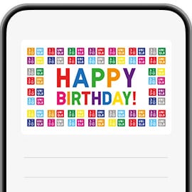 WRITTEN BY IZUMIDALEE HAPPY BIRTHDAY(チューリップ)