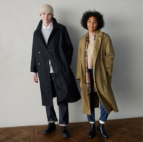 uniqlo u trench coat