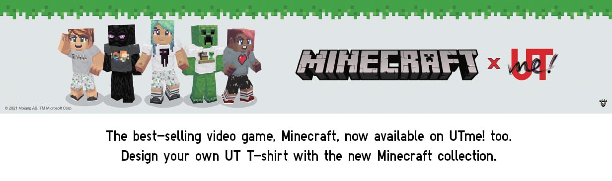 uniqlo minecraft t shirt