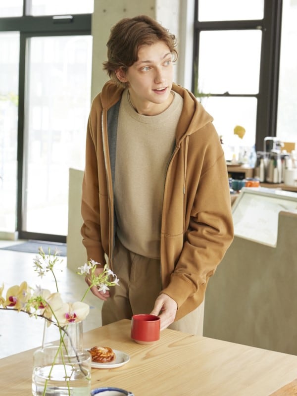 Sweat Hoodie Ritsleting (Uniseks)