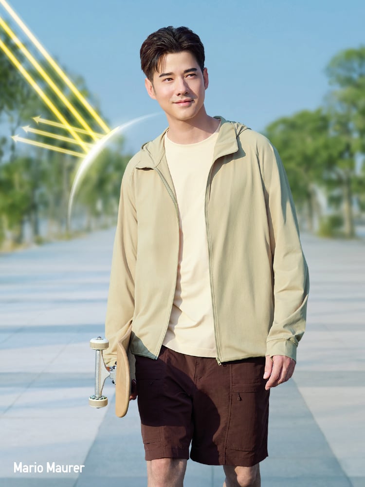 AIRism UV Protection Mesh Hoodie