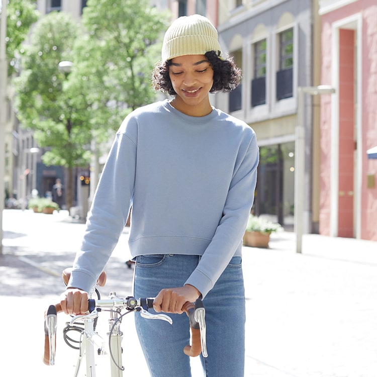 nike boxy sweatshirt oatmeal