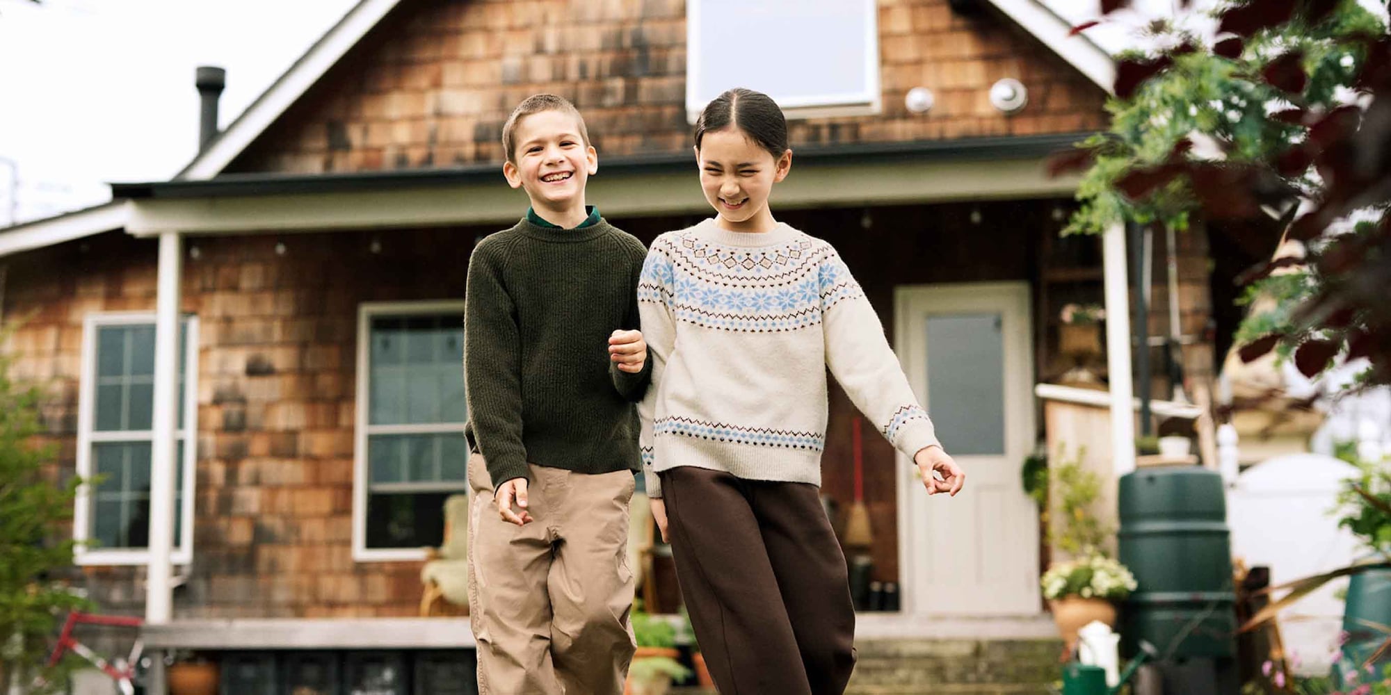 Un tricot léger qui ne pique pas.