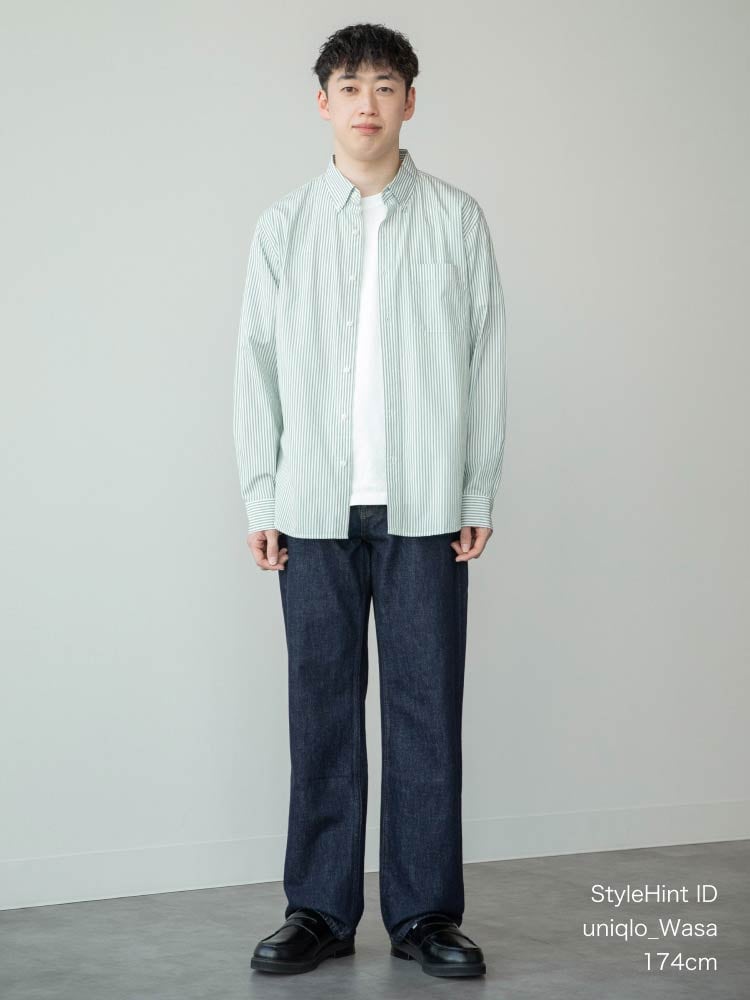 ストレートジーンズ ストレート モデル画像