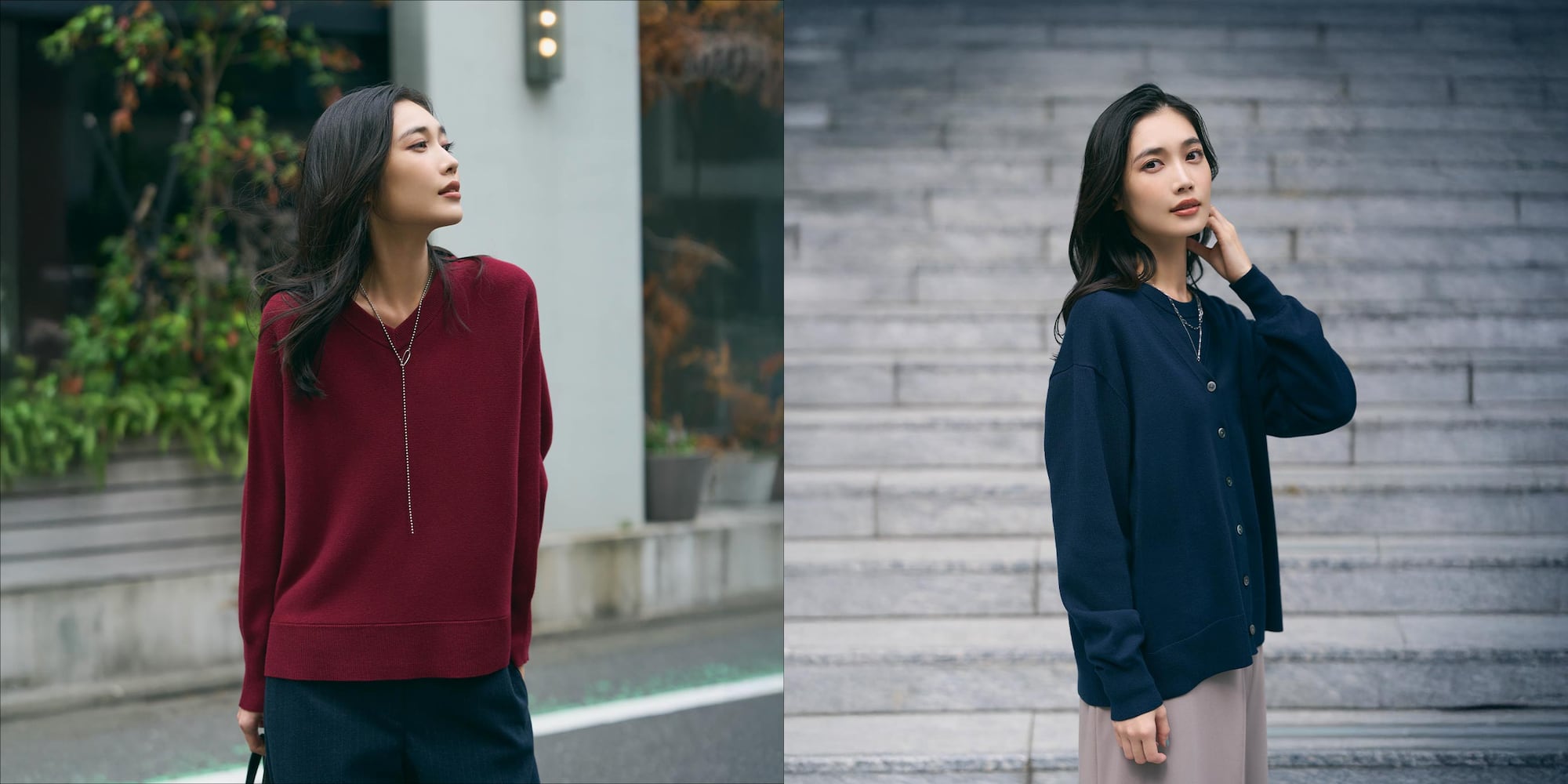 冬の毎日ニット