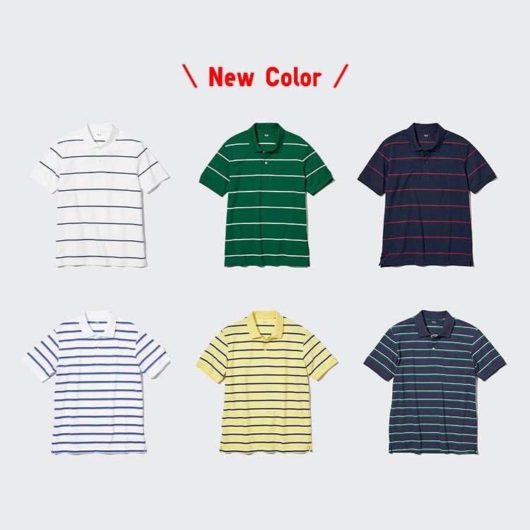 2023 Spring/Summer ] MEN'S POLO SHIRTS, UNIQLO UPDATE