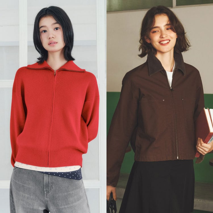 はおるだけで、気持ち上向く ユニクロの上着。 キービジュアル