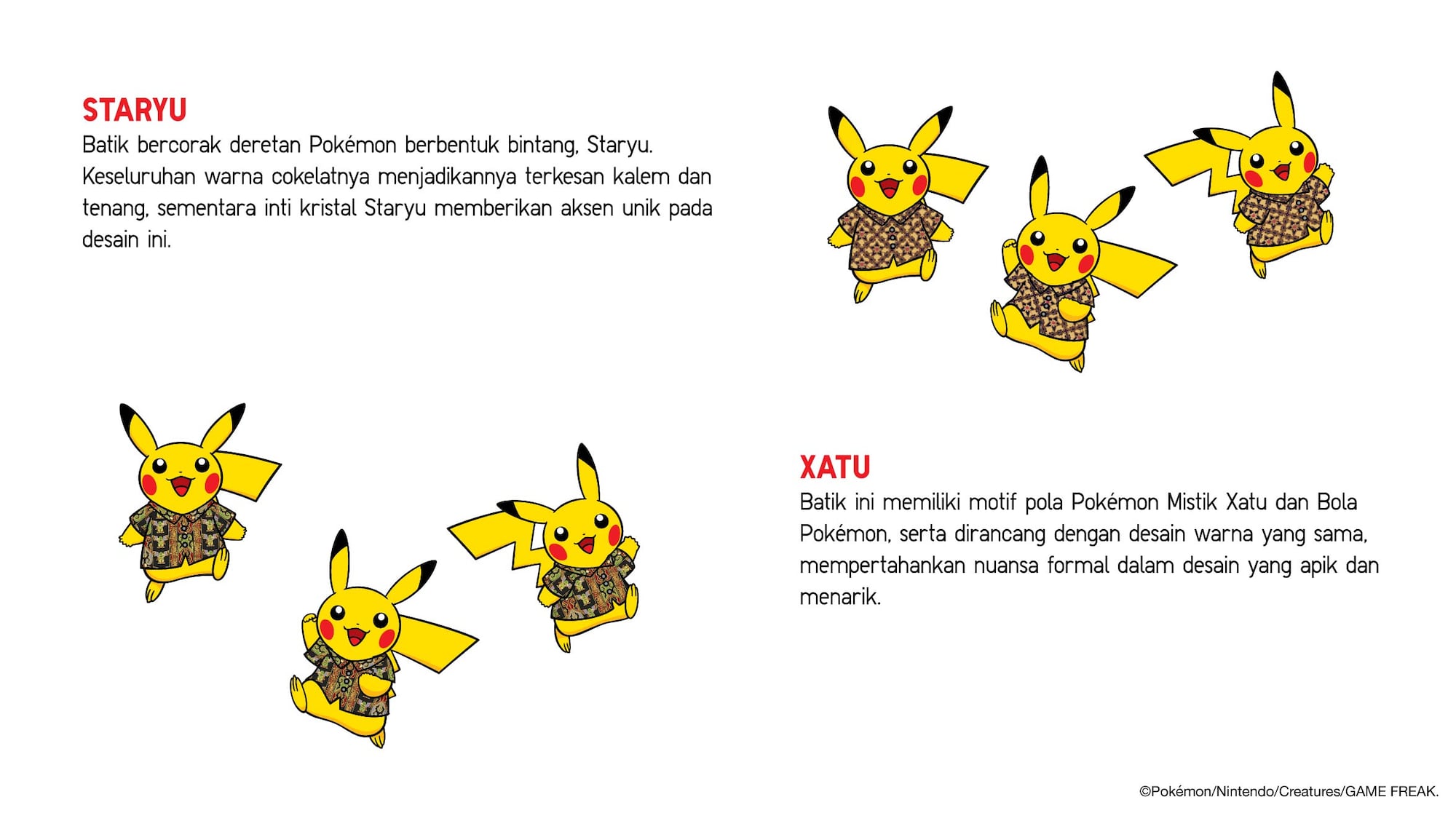 Staryu dan Xatu
