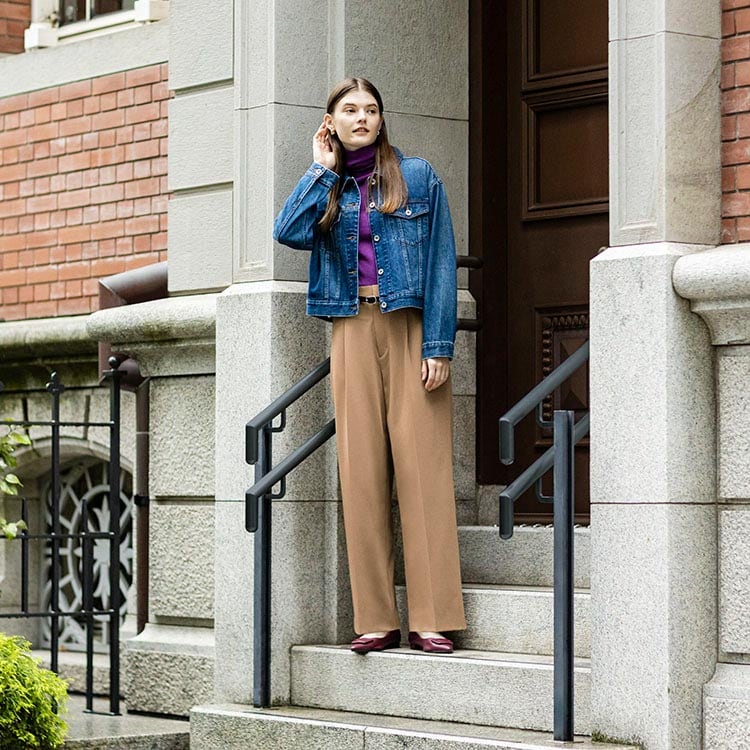 UNIQLO Indonesia  WOMEN/MEN Pleated Wide Pants - UNIQLO UPDATE